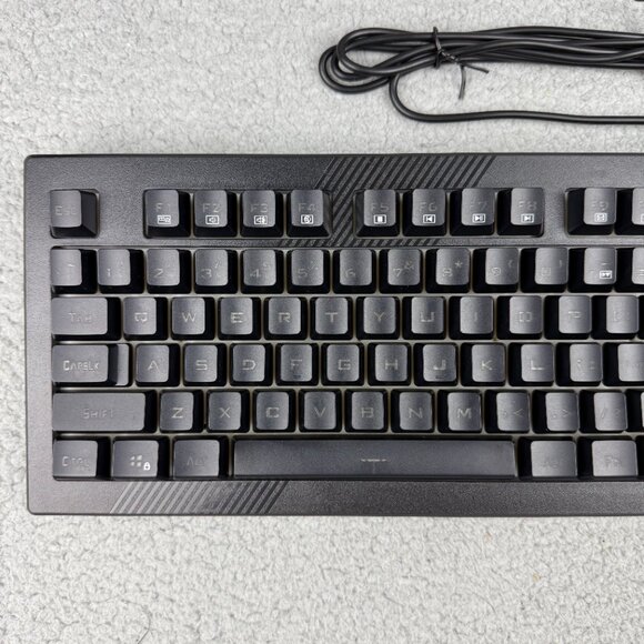 Cyberpower PC 01 NOHI Play Ready Wired Gaming LED Keyboard Backlit KB-161-306Cyb - Picture 4 of 10